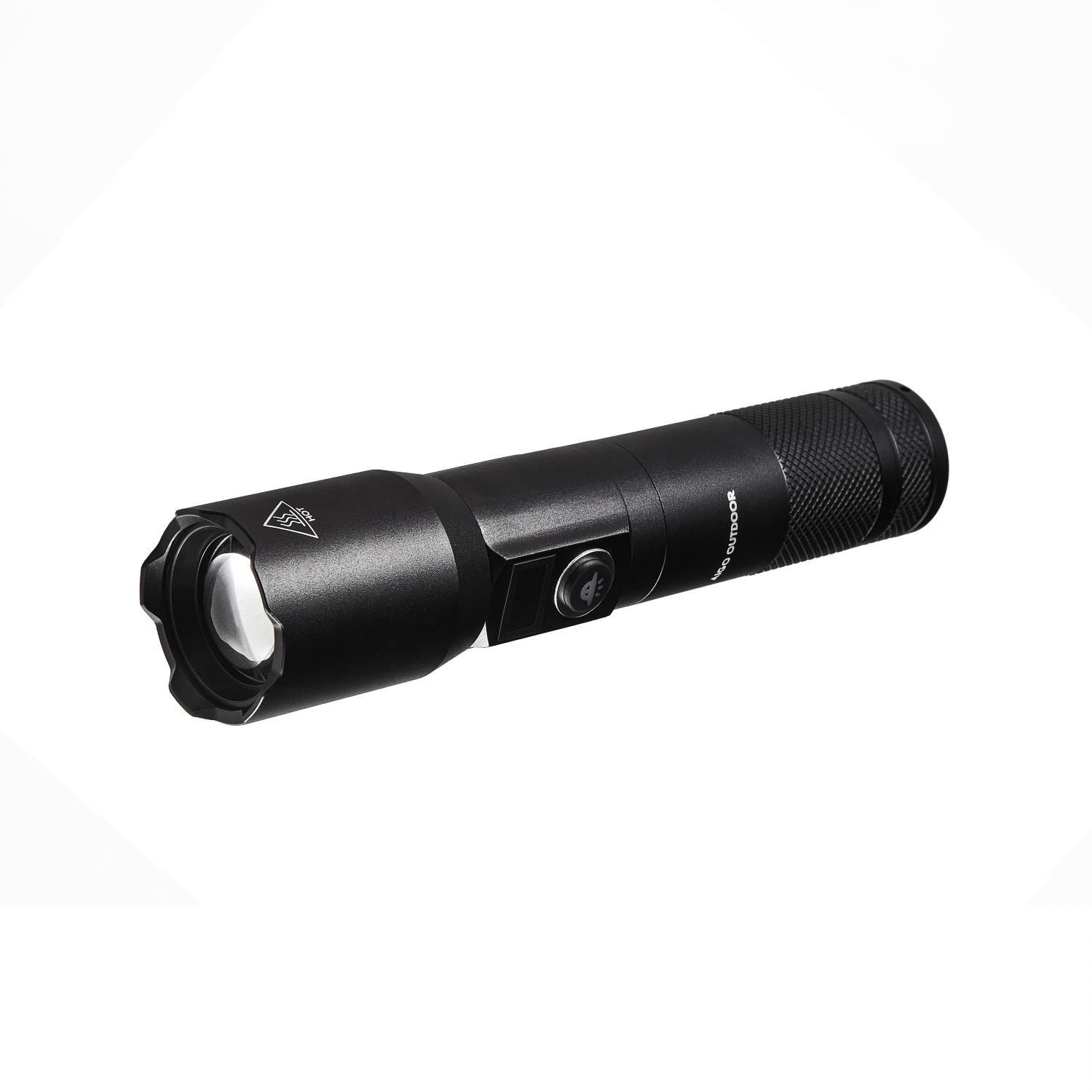 aigo SH02 Power Display Flashlight, Rechargeable Zoomable Flashlight